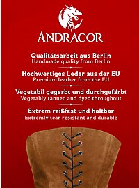 Bustier aus Veloursleder schwarz 
