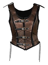 Ledertorso - Elfenkriegerin