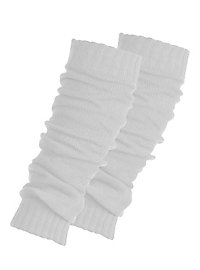 Leg warmer white