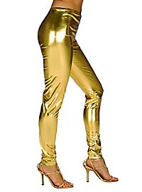 Leggings gold-metallic