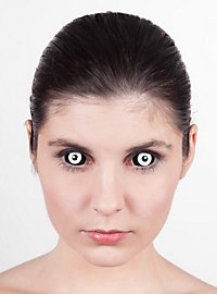 Lenti a contatto Sclera bianche e nere