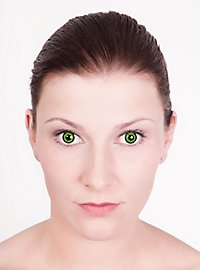 Lentilla Iris Verde Con Graduación