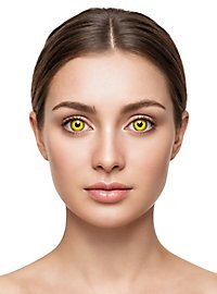 Lentilles de contact Ange jaune