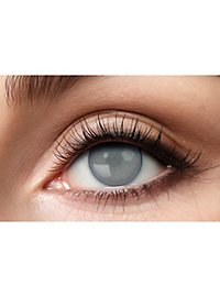 Lentilles de contact grises pour aveugles