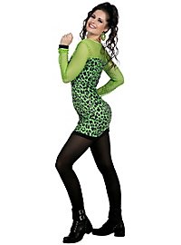 Leo Lady-kjole i neongrøn