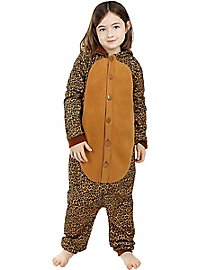 Leoparden Onesie Kostüm für Kinder