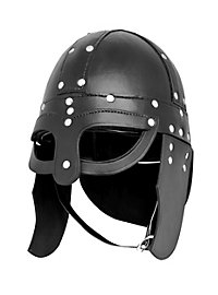 Leren Helm - Viking