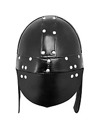Leren Helm - Viking