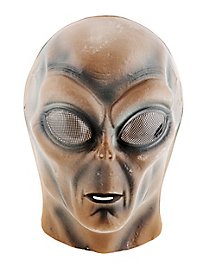 Leuchtender Alien Kindermaske aus Kunststoff