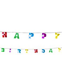 Lichterkette Happy Birthday 160 cm