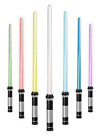 Lichtschwert mit 7 LED Farben (rot, blau, grün, gelb, lila, hellblau, weiß) & Laserschwert Sound-Effekten