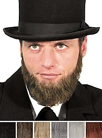 Vollbart Lincoln mit Echthaar Anteil