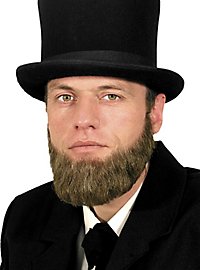 Lincoln Professioneller Kinn- und Backenbart aus Echthaar