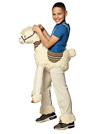 Llama riding costume for kids
