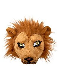 Löwe Halbmaske aus Plüsch