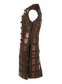 Long Leather Brigandine brown 