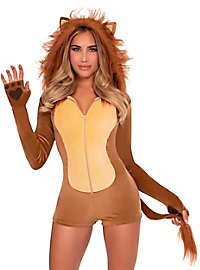 Lovely Lion Hooded Bodysuit