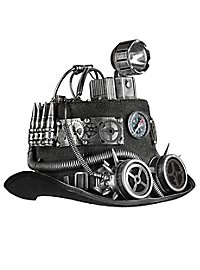 Luchtpiraat Steampunk Hoed Met Lamp
