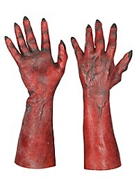 Lucifer latex hands
