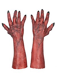 Lucifer latex hands