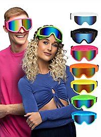 Lunettes de ski en différentes couleurs