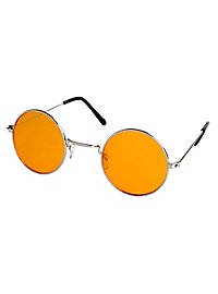 Lunettes hippie de différentes couleurs