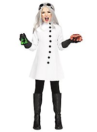 Mad professor costume for girls