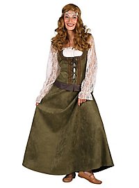 Maid Marian kostuum groen