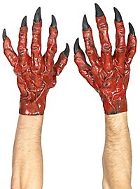 Mains de diable rouge
