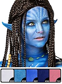 Makeup Sæt Avatar Blå Stammekrigere