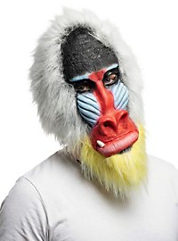 Mandrill Maske aus Latex