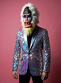 Mandrill Maske aus Latex