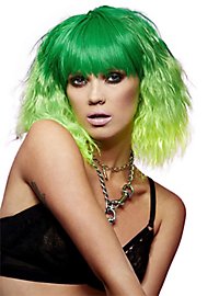 Manic Panic Paryk - Grøn, Halv Lang, Fransede