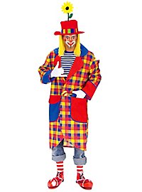 Manteau de clown à carreaux