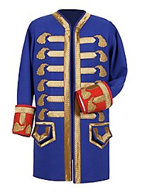 Manteau de pirate Deluxe bleu