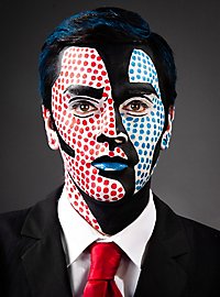 Maquillaje Al Agua Negro Aqua Make-Up