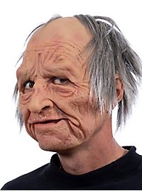 Máscara De Anciano Decrépito De Látex
