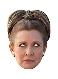 Máscara De Cartón Princesa Leia Star Wars