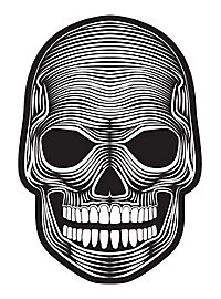 Máscara Luminosa De Calavera