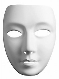 Máscara Neutra Rostro De Mujer