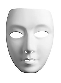 Máscara Neutra Rostro De Mujer