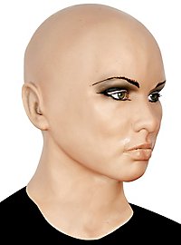 Máscara Realista De Diva De Látex Espuma Deluxe