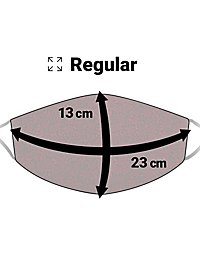 Mascarilla De Tela Gótica Con Estampado De Rosas