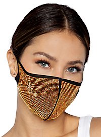 Maschera Alexi con strass