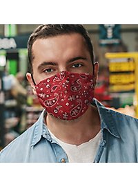 Maschera bandana in tessuto