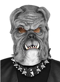 Maschera da bulldog grigio