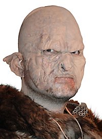Maschera da orco delle caverne in lattice da incollare