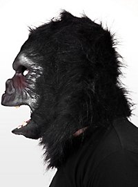 Maschera da scimmia Gorilla Deluxe