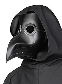 Maschera del medico della peste nera in finta pelle