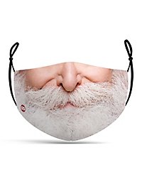 Maschera in tessuto Babbo Natale